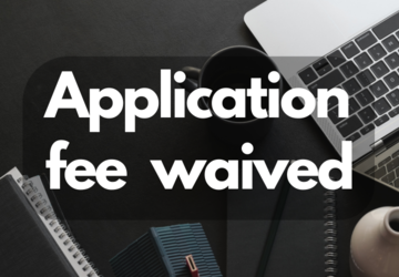 application fee waived