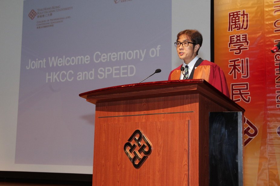 CPCE Dean Prof. Peter Yuen welcomes around 5,600 new full-time students joining HKCC and SPEED this academic year.