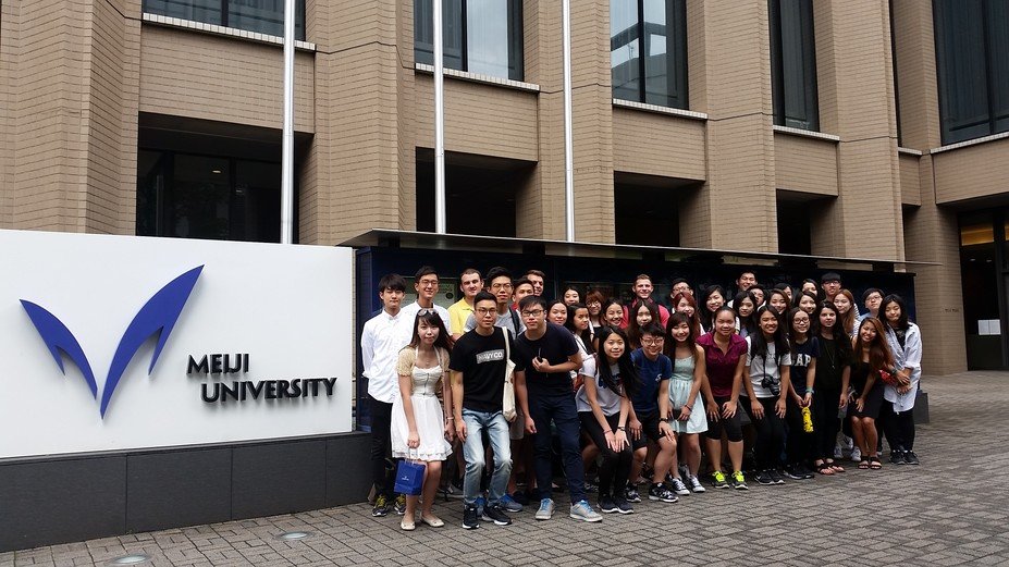 PolyU SPEED Students visited Meiji University.