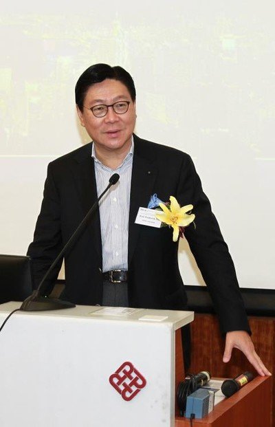 Prof. Frederick Ma Si-hang, the guest of honour, shared his views on “Hong Kong’s Economy: Present & Future”.