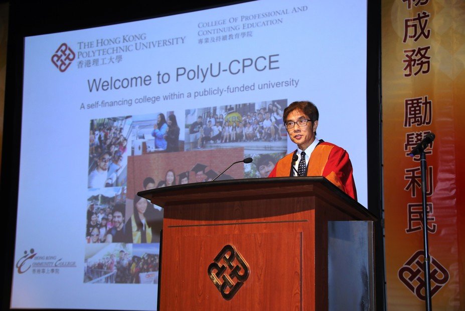 CPCE Dean Prof. Peter Yuen welcomes around 6,000 new full-time students joining HKCC and SPEED this academic year.